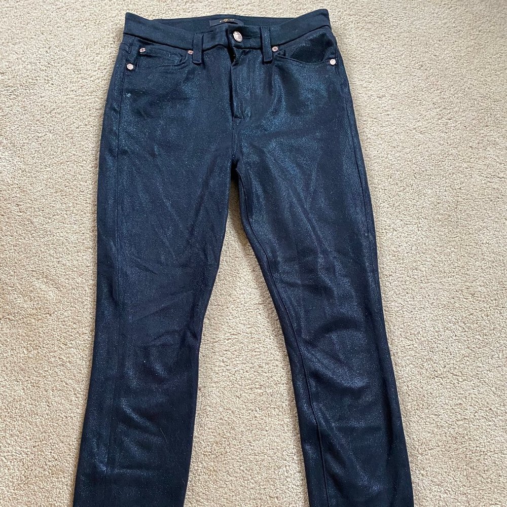 7 For All Mankind Shiny Jeans 27